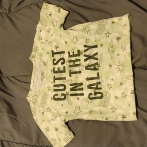 Baby starwars shirt